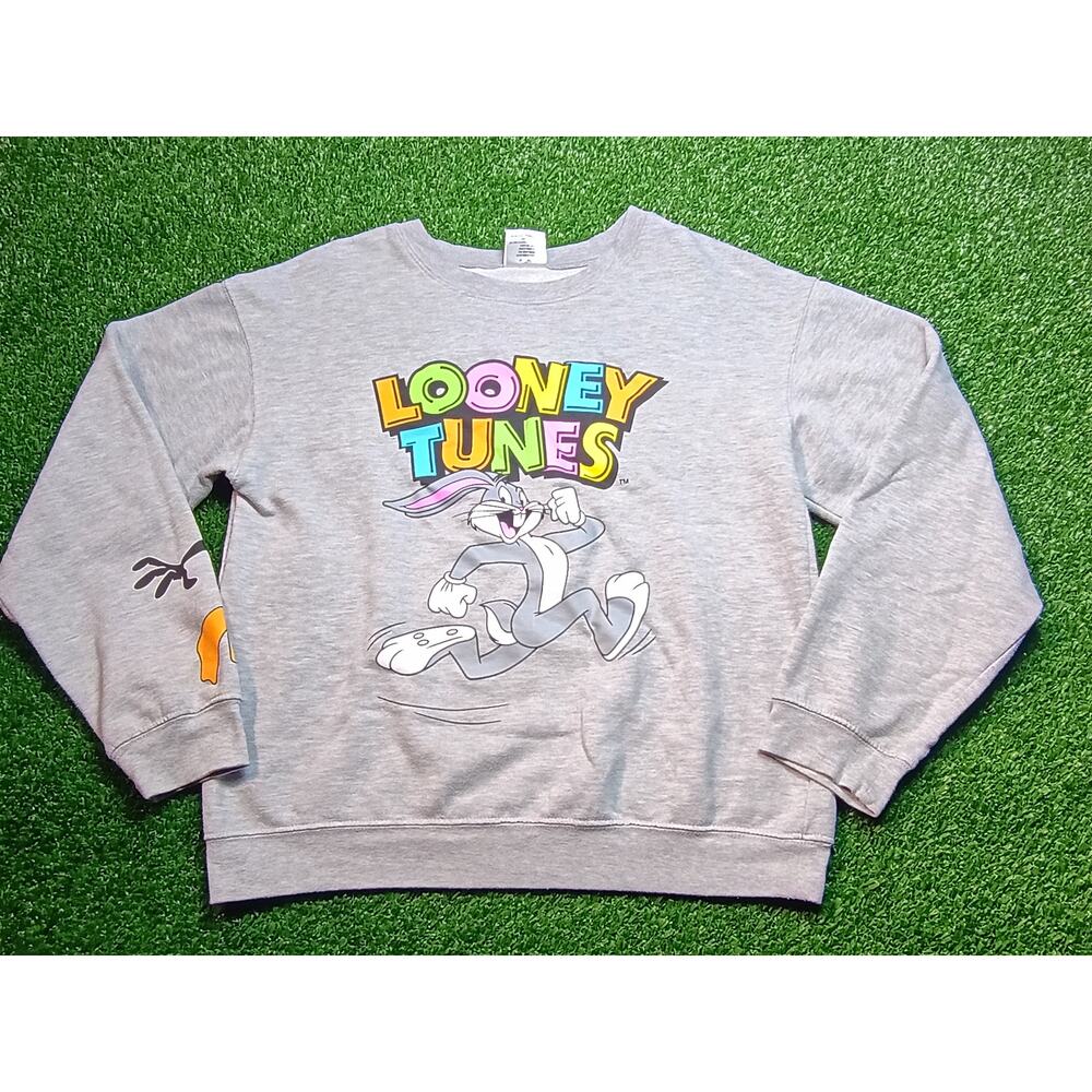 Cozy Looney Tunes Juniors Chase Graphic Sweatshirt Large